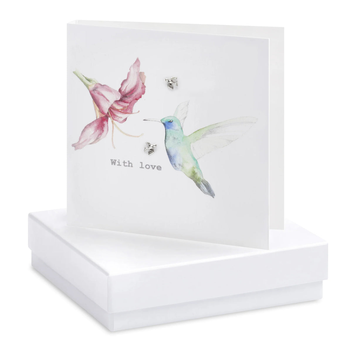 Hummingbird Earring Card