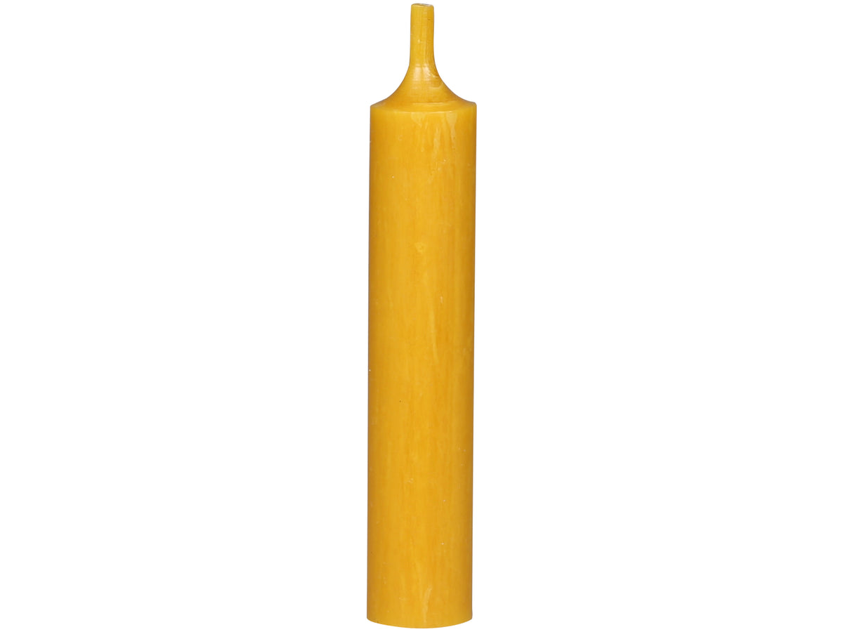 Short Dinner Candle - Mustard