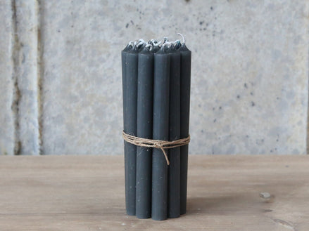 Taper Candle - Coal