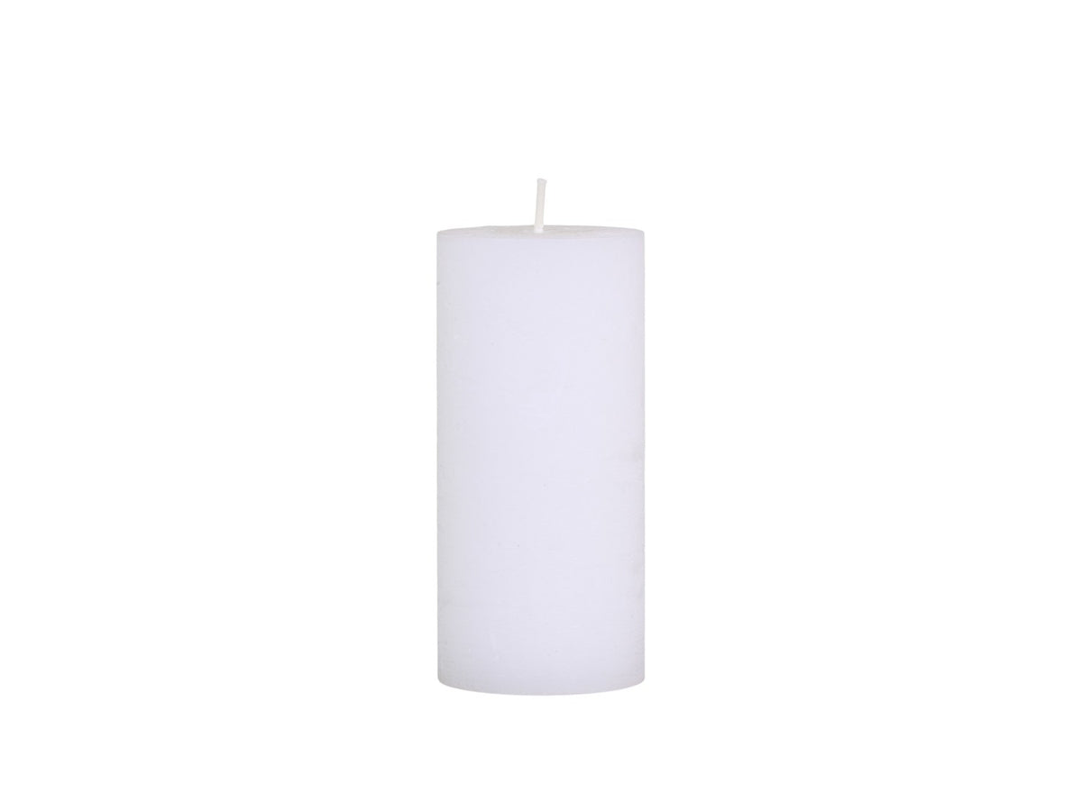 White Pillar Candle 60h