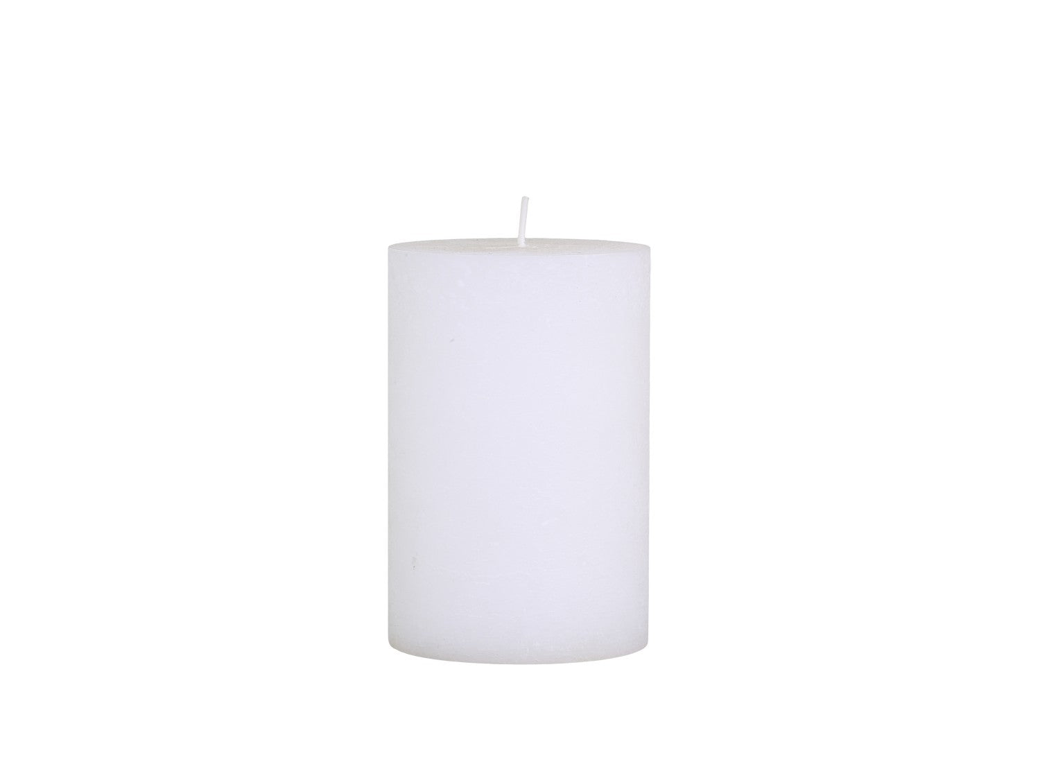 White Pillar Candle 90h