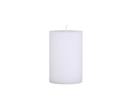 White Pillar Candle 90h