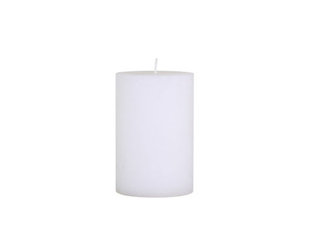 White Pillar Candle 90h
