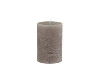 Pillar Candle Linen 90h