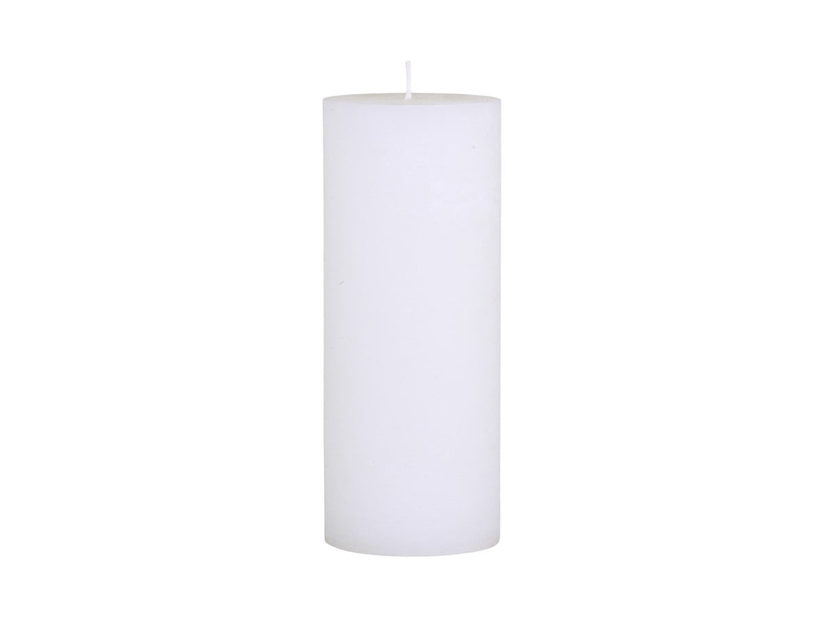 White Pillar Candle 150h