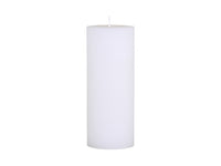 White Pillar Candle 150h