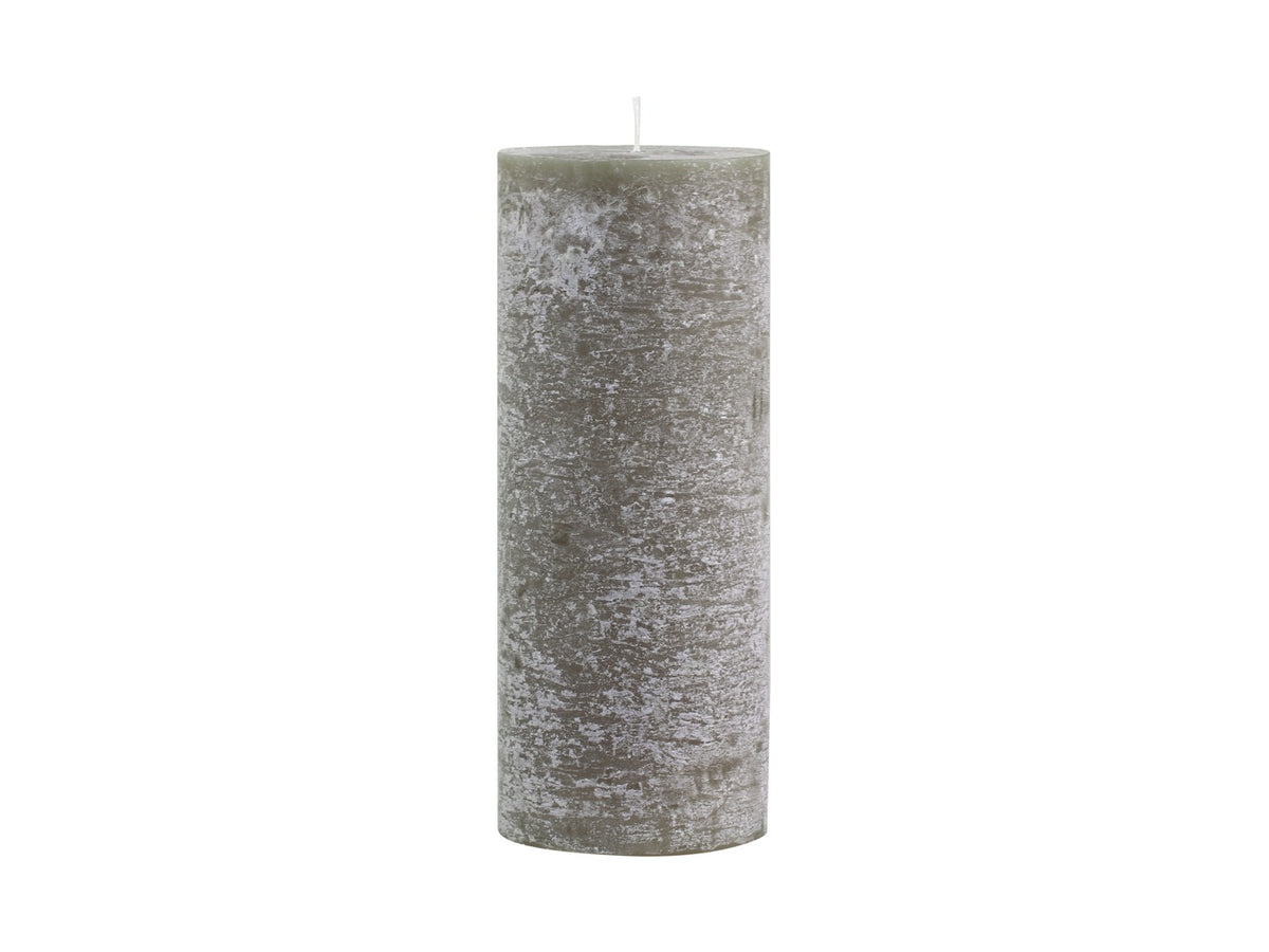 Olive Pillar Candle 150h