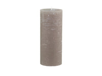 Linen Pillar Candle 150h