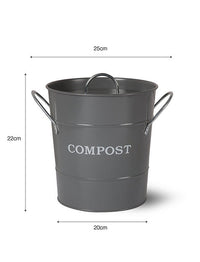 Compost Bucket - Charcoal