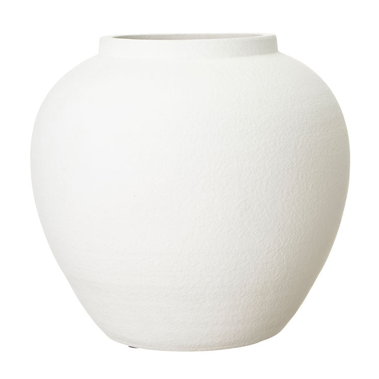 Alba White Matte Vase