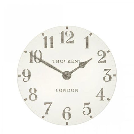 12" Arabic Wall Clock Limestone