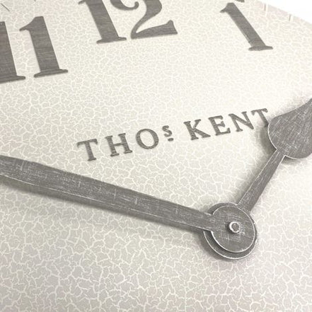 20" Outdoor Arabic Wall Clock Crackle