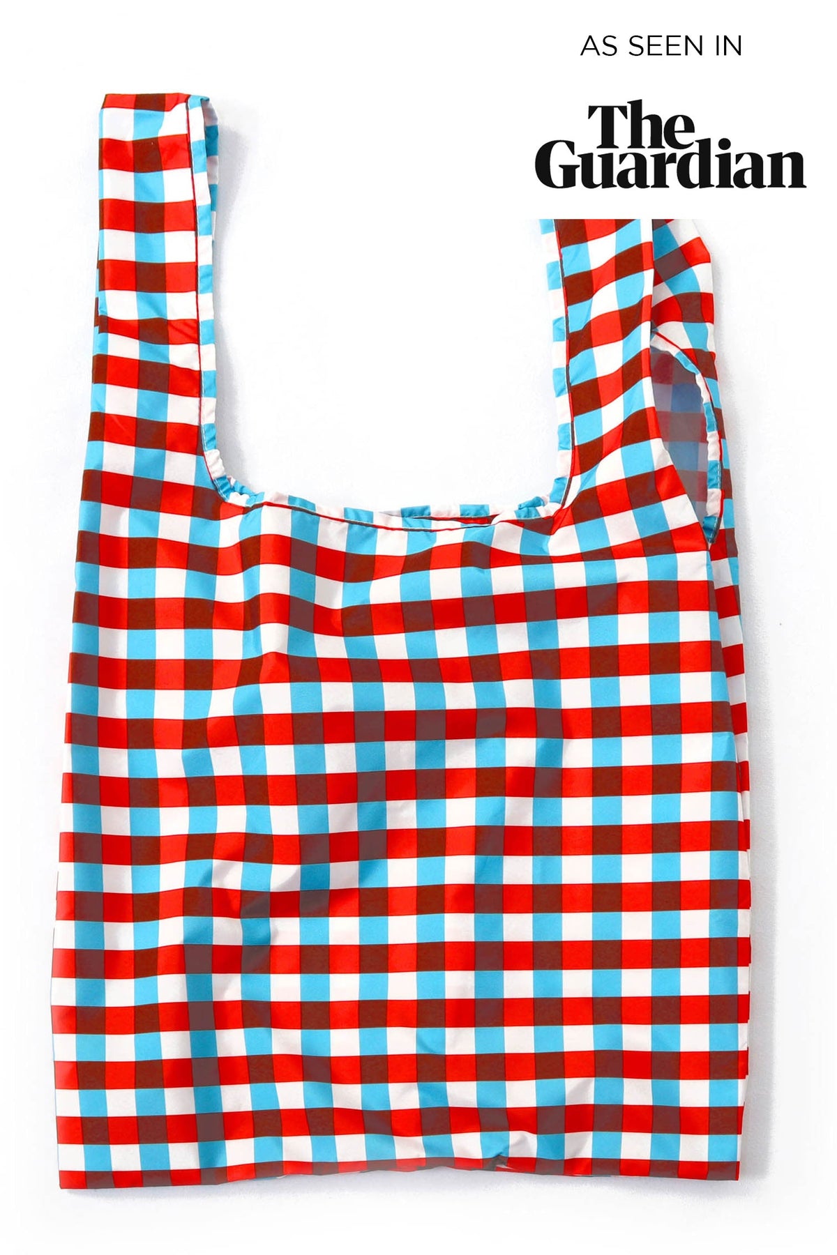 Tricolour Gingham Medium Kind Bag