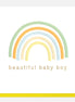 Beautiful Baby Boy Rainbow