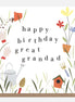 Great Grandad - Birthday Card