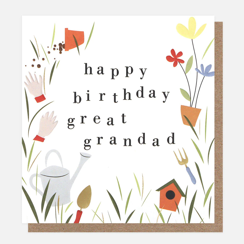 Great Grandad - Birthday Card