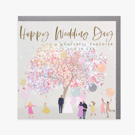 Wedding Daughter and Son in Law Card