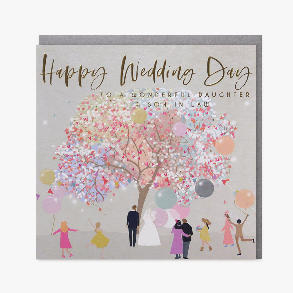 Wedding Son and Daughter in Law Card