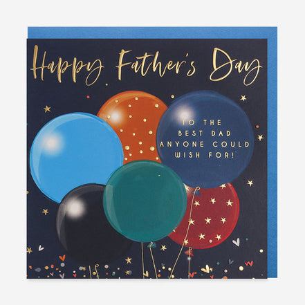 Happy Fathers Day Best Dad Card