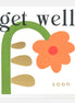 Get Well Soon - Bendy Orange Daisy