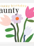 Aunty Birthday Card