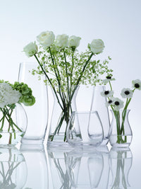Flower Mini Table Vase H9.5cm Clear