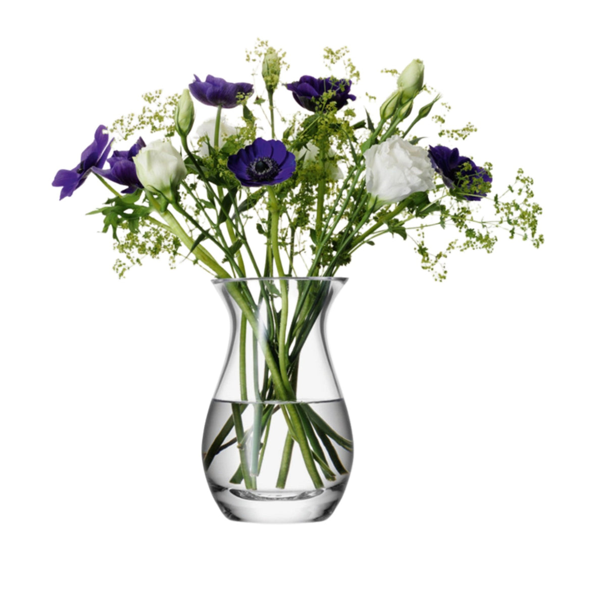 Flower Posy Vase H17.5cm Clear