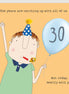 Boy 30th Birthday Card