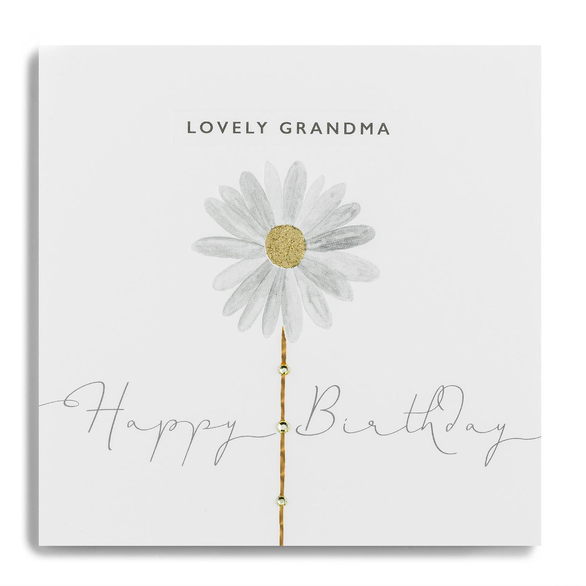 Lovely Grandma Happy Birthday  Card