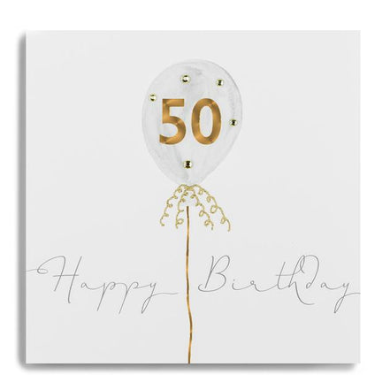 50th Happy Birthday    Balloon