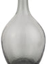 Glass Balloon Grey Glass Vase Large
