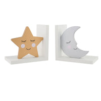 Sweet Dreams Star & Moon Bookends