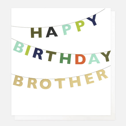 Brother - Birthday Card