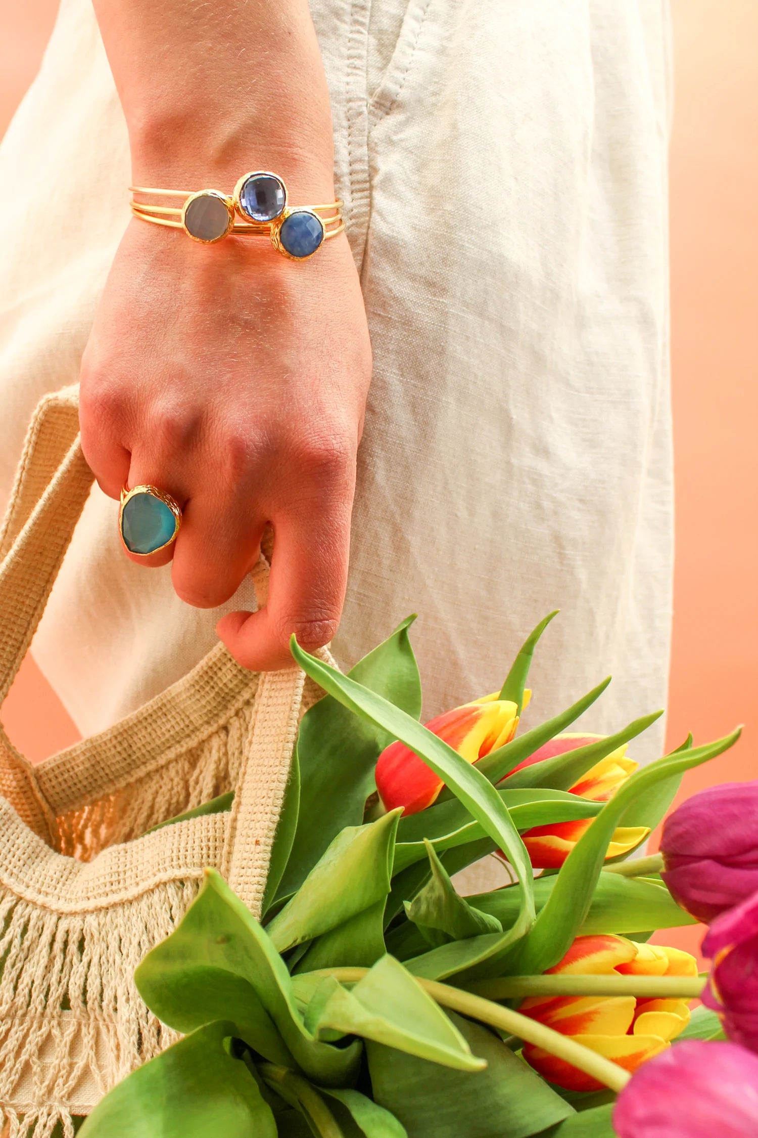 Lilac Stacking Bangle