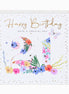 21 Birthday Special Day Floral Luxe Birthday Card