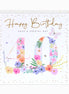 40 Birthday Special Day Floral Luxe Birthday Card