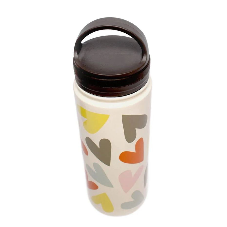 Multi Heart Metal Water bottle