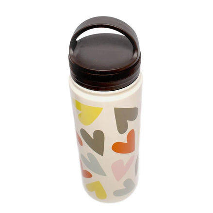 Multi Heart Metal Water bottle