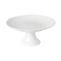 Pearl White Footed Plate Medium