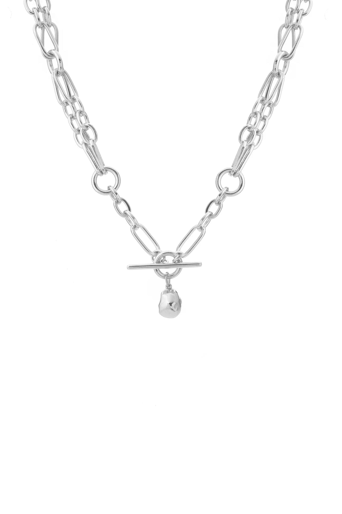 Horizon Necklace Silver
