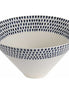 Indigo Drop Serving Bowl - Large