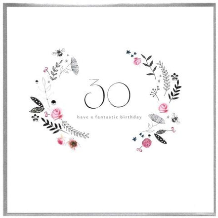 30th Birthday Card