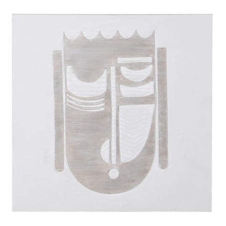 Tribal Mask Oil Painting