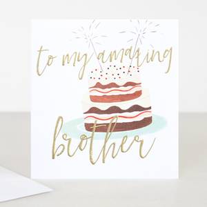 Brother - Birthday Card