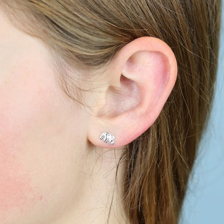 Elephant Stud Earrings