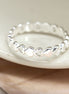 Sterling Silver Hearts Row Ring Medium