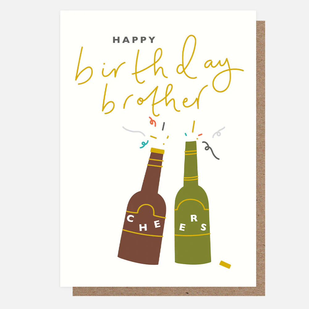 Happy Birthday Brother Bottles