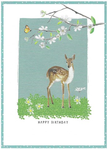 Happy Birthday Deer