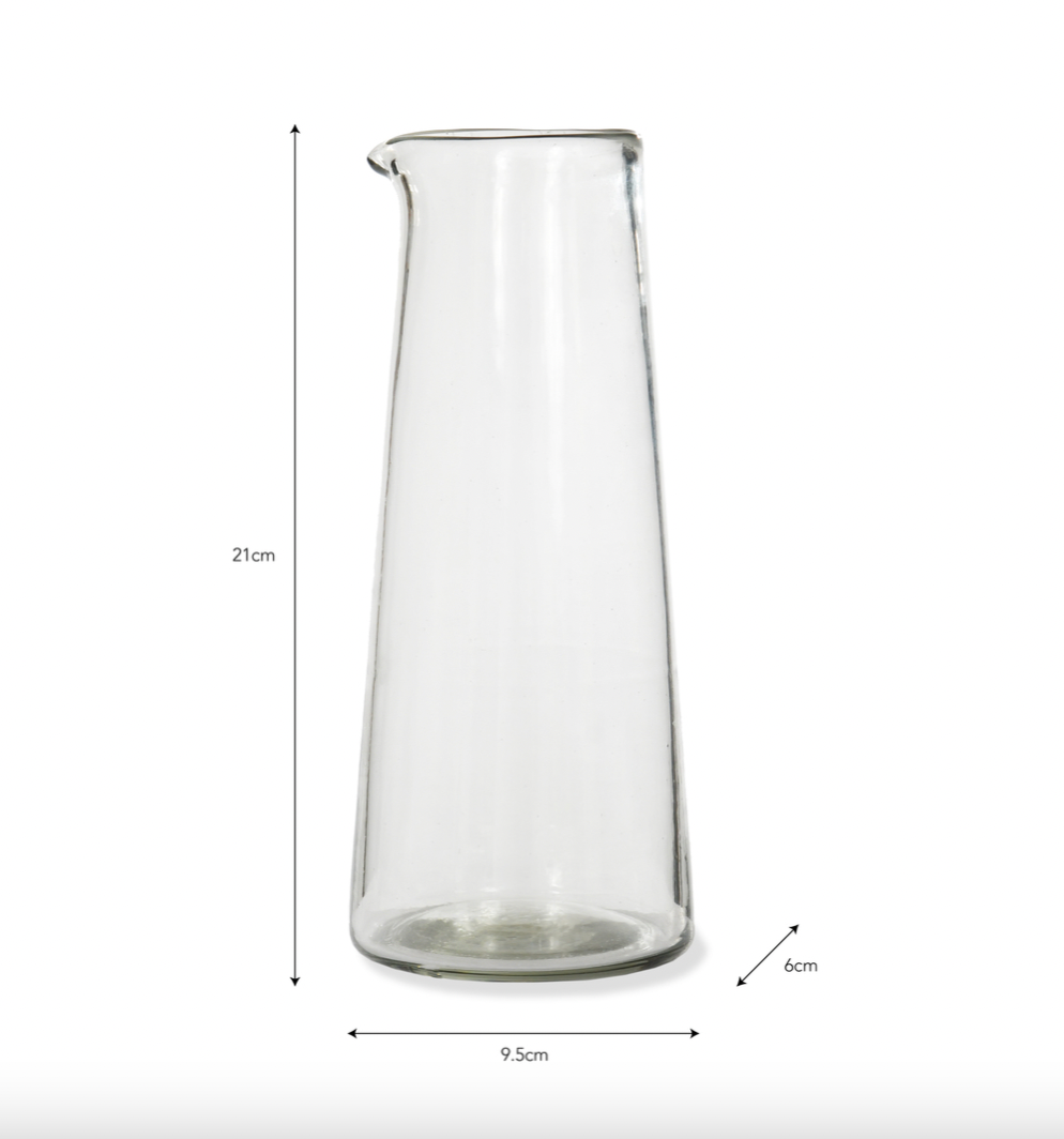 Glass Meze Wine Carafe - Small