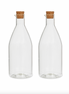 Oil and Vinegar Glass Bottle Set of Two